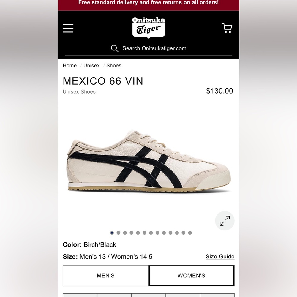 Onitsuka Tiger Mexico 66 Classic Sneakers